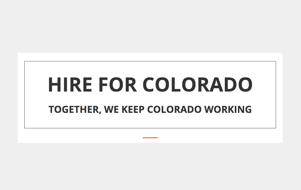 Hire for Colorado project image 1