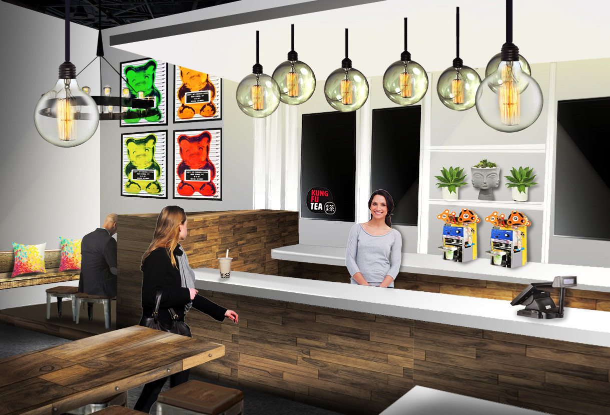 KungFu Tea 3D Model & Rendering project image 2