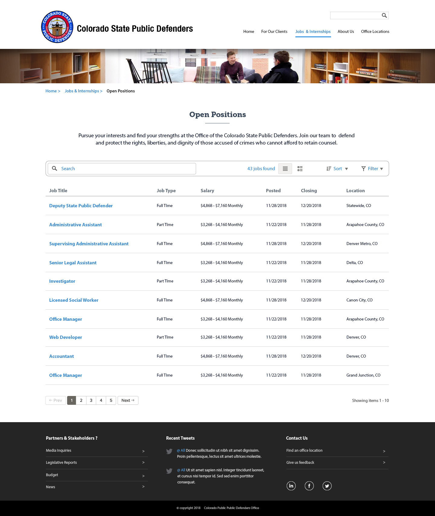 Public Defenders Website project image 5