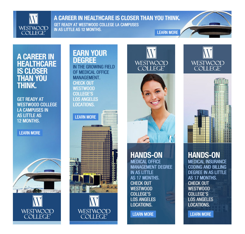 Westwood College Banner Ads