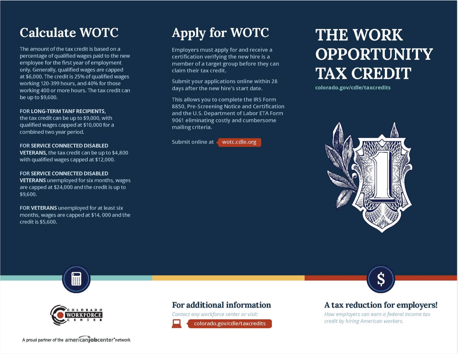 Work Opportunity Tax Credit Brochure project image 3